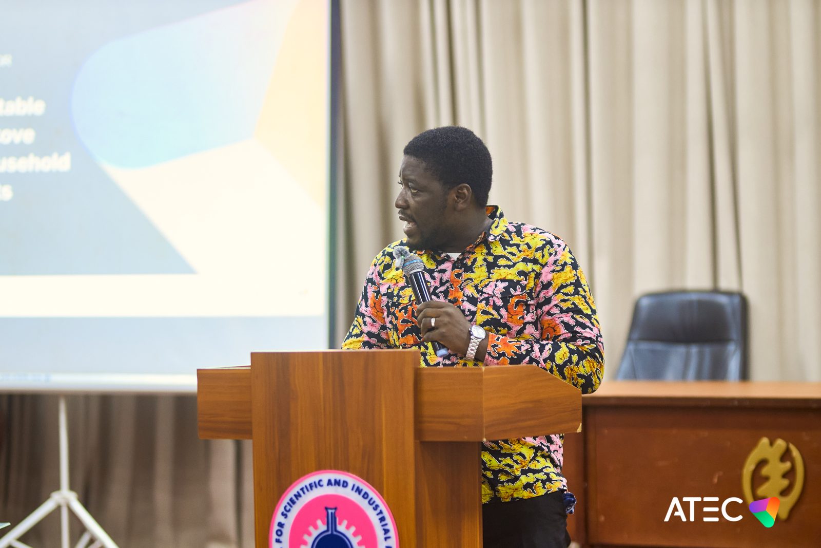 Opening the Local Stakeholder Consultation at CSIR, Accra