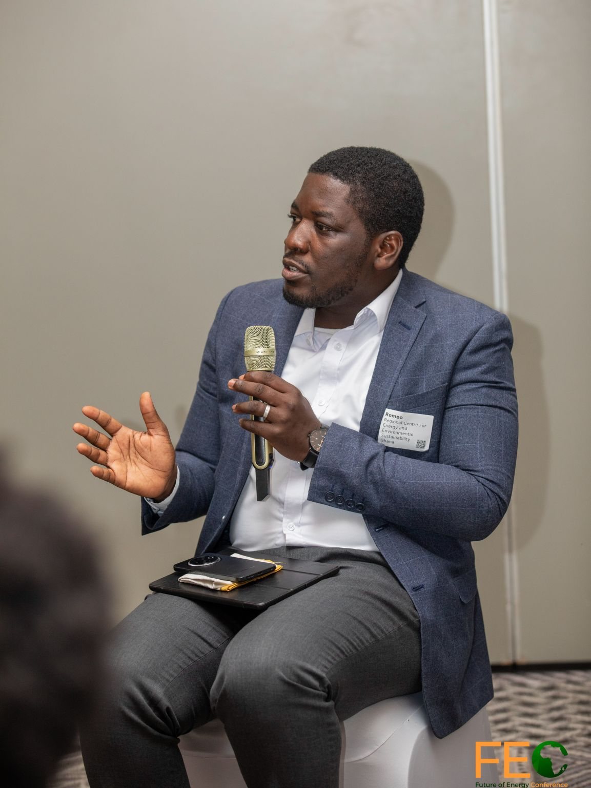 Speaking during the side-event panel on traditional knowledge in clean energy transitions